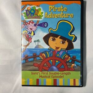Vtg Dora’s Pirate Adventure DVD 2004 Nickelodeon Nick Jr Dora Explorer